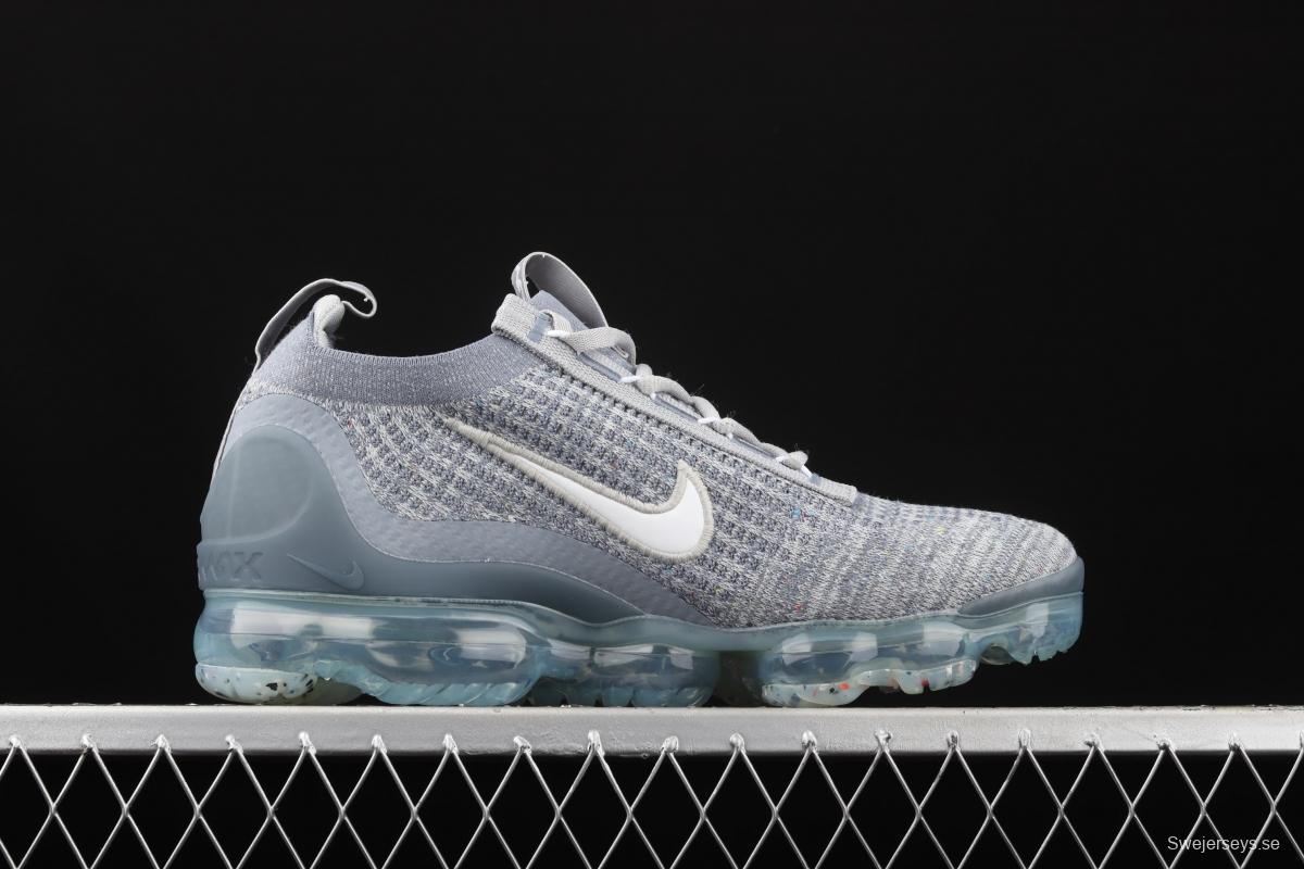 NIKE Air Vapormax 2021 Flyknit 2021 air-permeable leisure full-palm air cushion running shoes DH4084-400