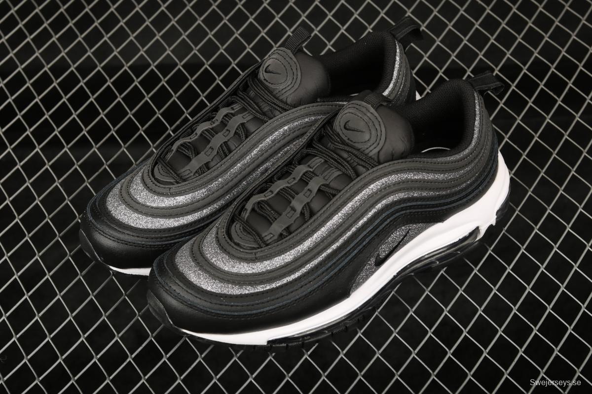 NIKE Air Max 97 Premium Welcomes Silver Mesh Uppers air cushion running shoes AT0071-002