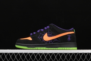 NIKE SB DUNK Low Night of Mischief Halloween themed low top skateboard shoes BQ6817-006