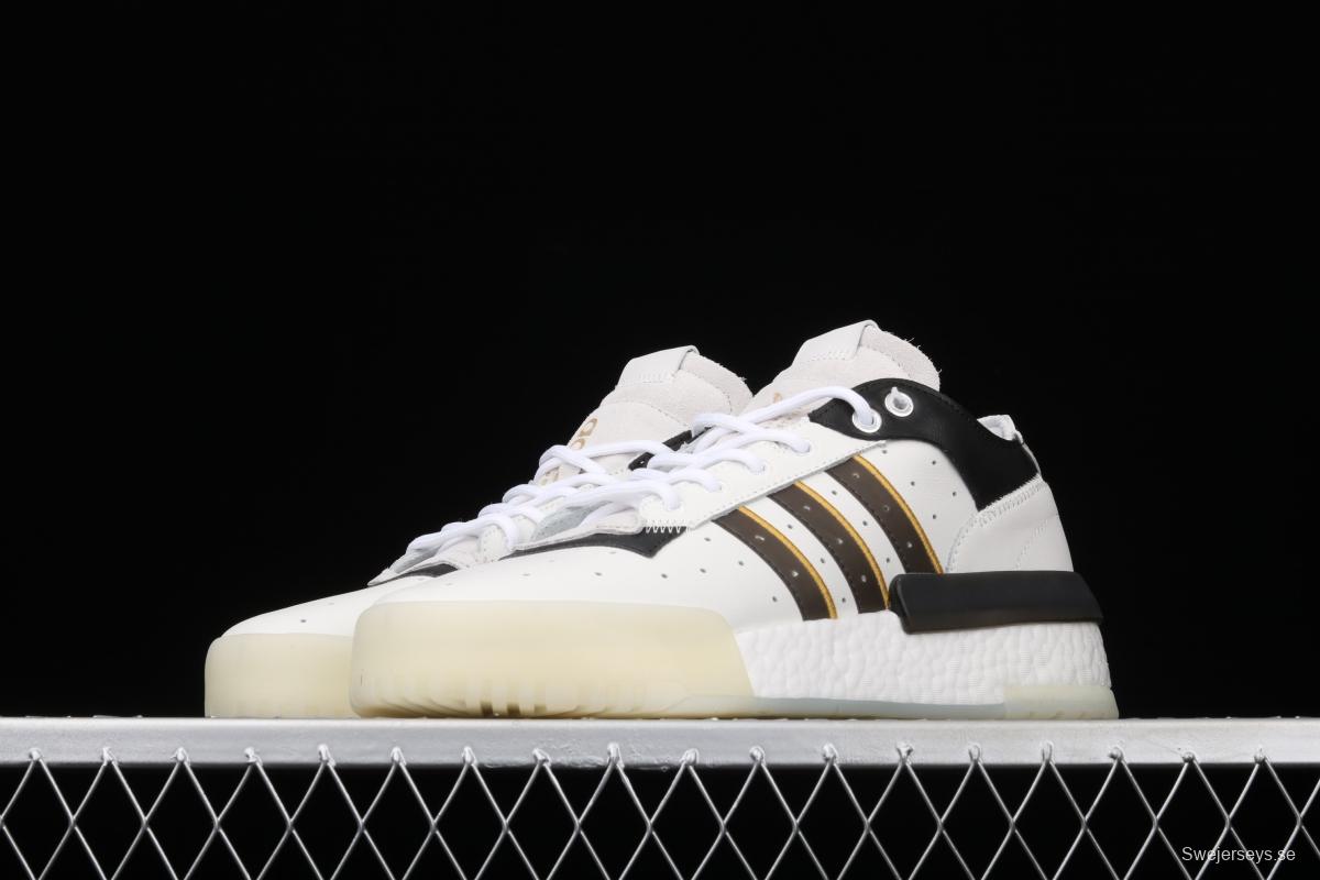 Adidas Rivalry RM Low Boost EF6443 striped casual shoes with thick soles