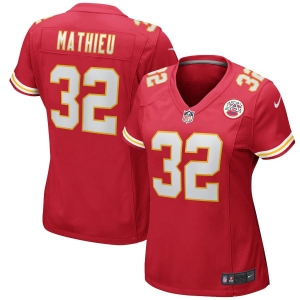 Women's Tyrann Mathieu Red Player Limited Team Jersey