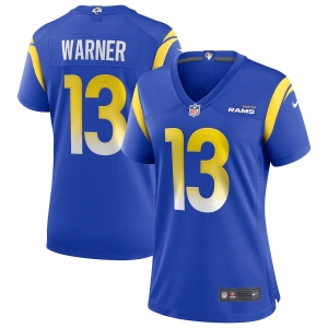 Women's Kurt Warner Royal Retired Player Limited Team Jersey