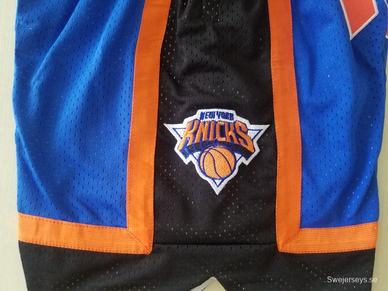 New York 1996-97 Throwback Classics Basketball Team Shorts