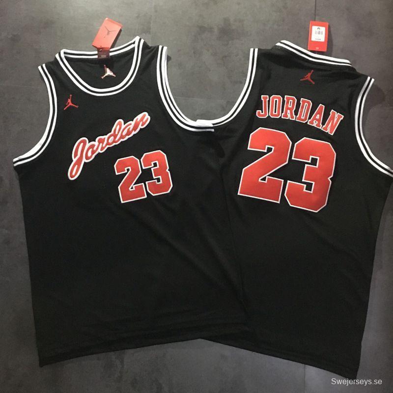 Men's Michael Jordan Black Retro Classic Team Jersey