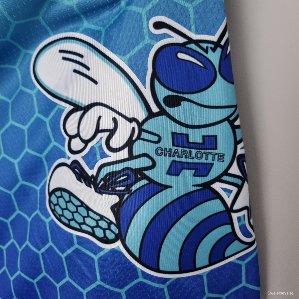 2022 Charlotte Hornets Urban Edition NBA Shorts