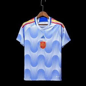 2022 Spain Away Soccer Jersey