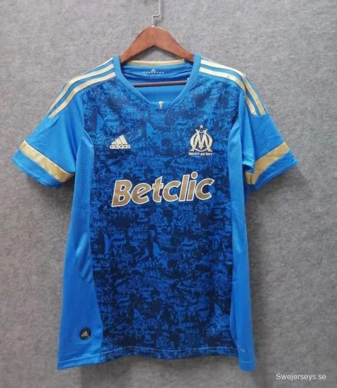 Retro 11/12 OLYMPIQUE MARSEILLE Away Blue Jersey