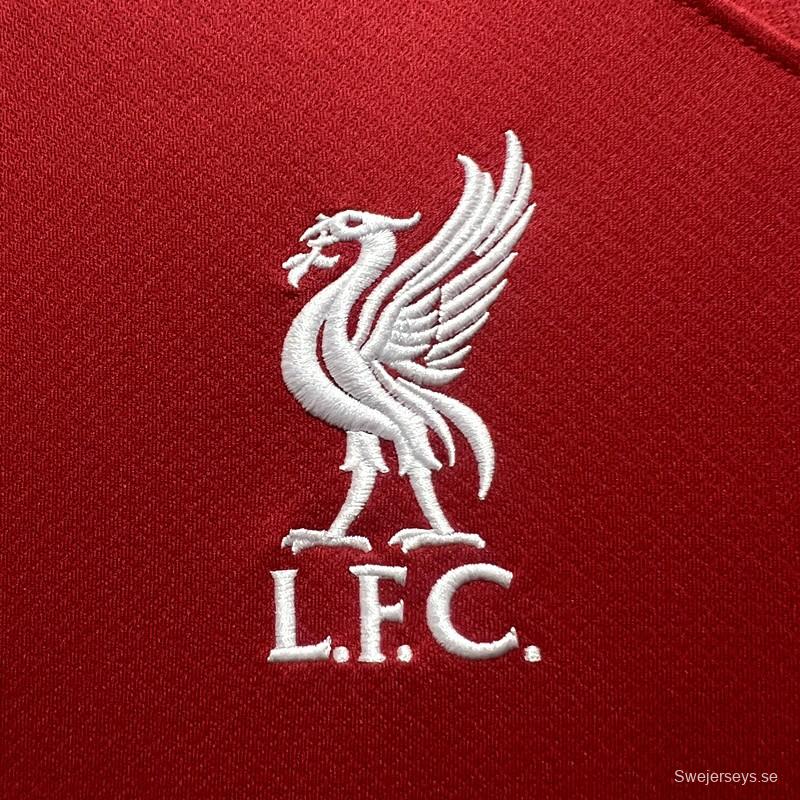 23/24 Liverpool Home Jersey With EPL Patch