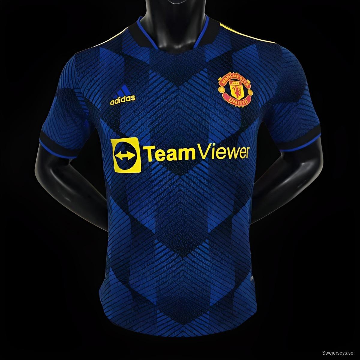 Player Version 21/22 Retro Manchester United Third Jersey