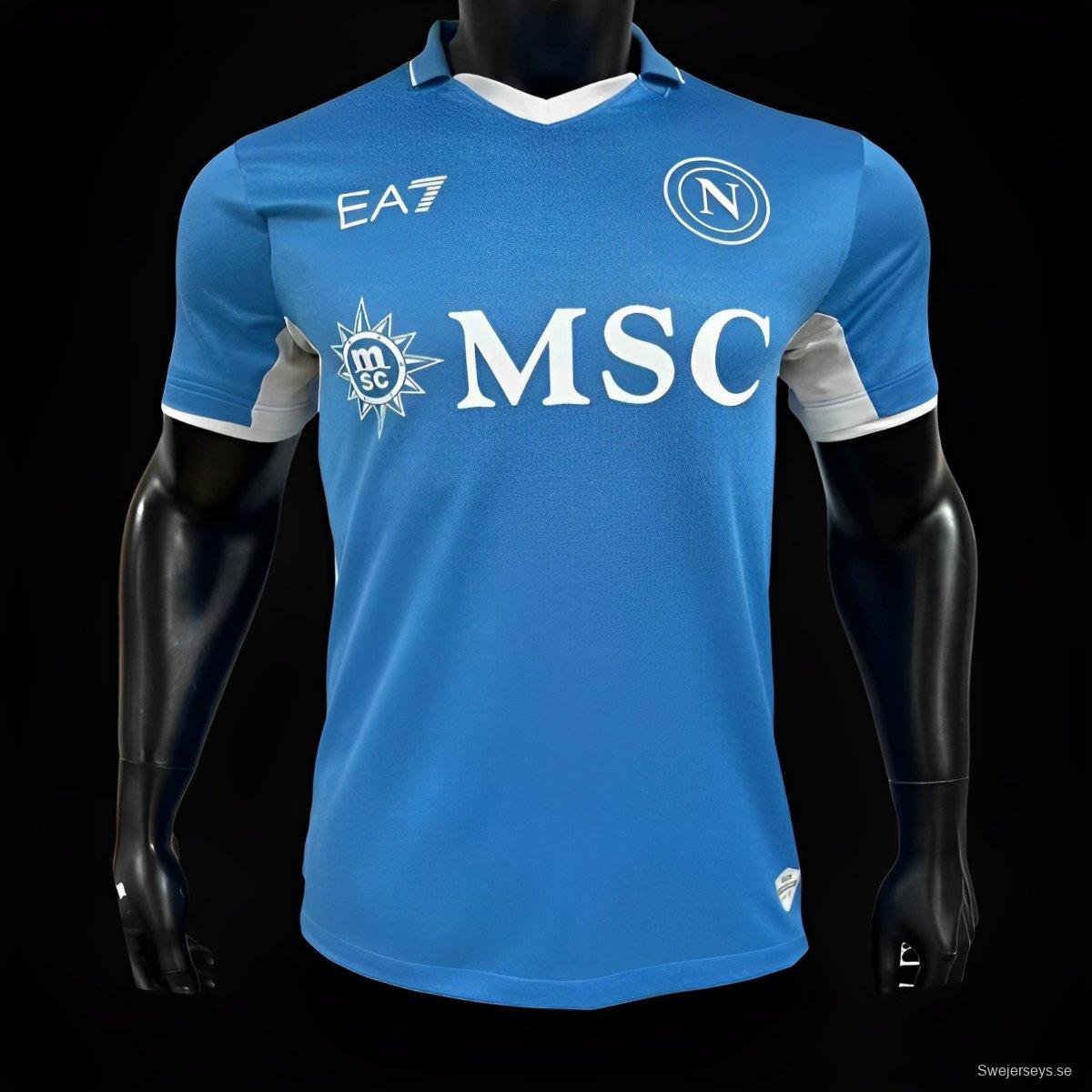 Player Version 24/25 SSC Napoli Home Jersey