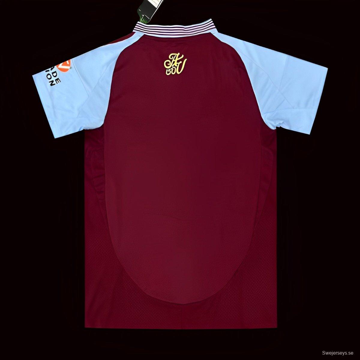 24/25 Aston Villa Home Jersey